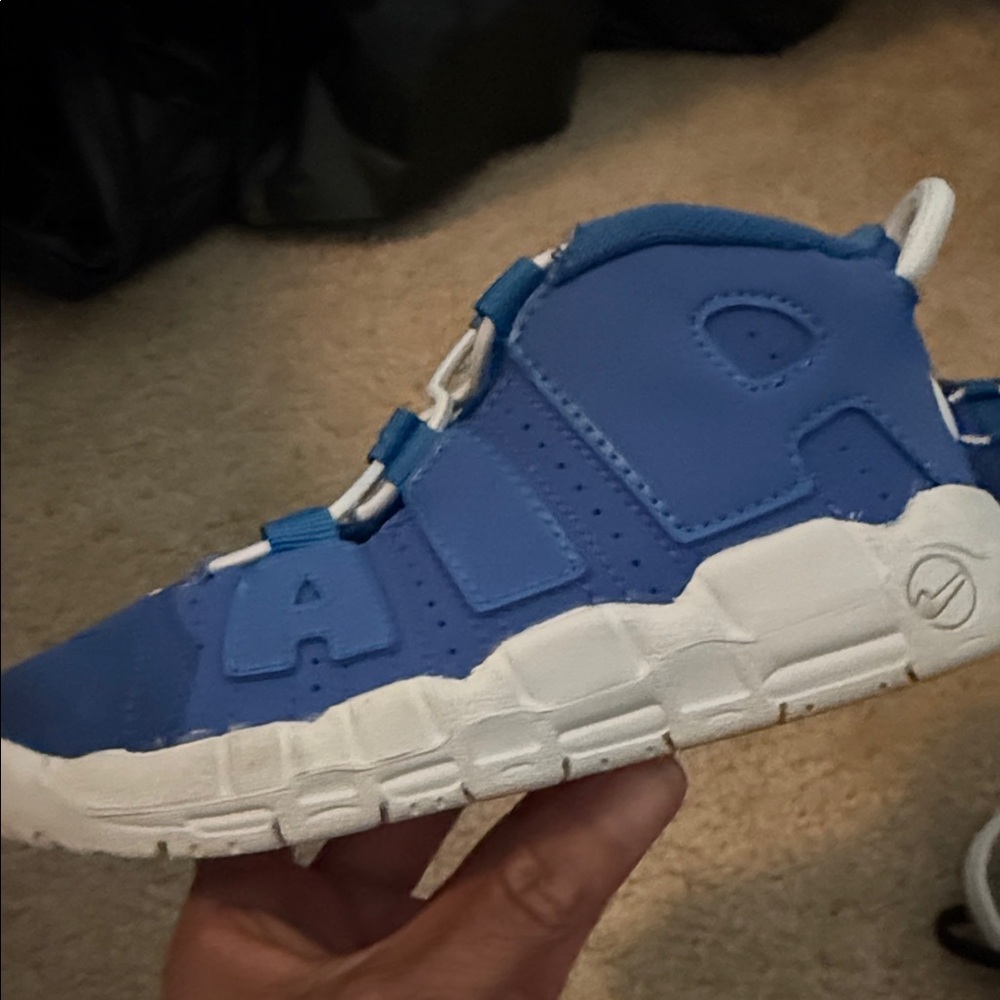 Nike Kids Blue and White Sneakers